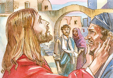 «Gesù gli pose le dita negli orecchi e con la saliva gli toccò la lingua e gli disse: Apriti!».