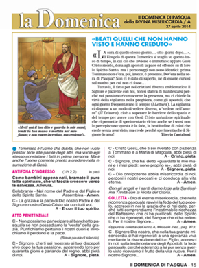 II DOMENICA DI PASQUA
