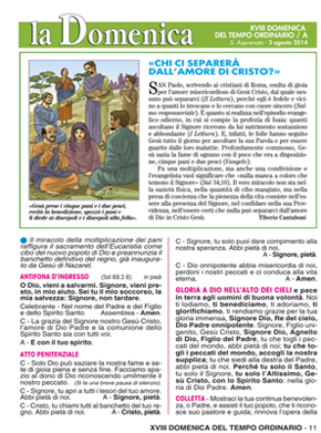 XVIII DOMENICA DEL TEMPO ORDINARIO / A