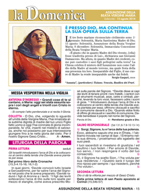 ASSUNZIONE DELLA BEATA VERGINE MARIA