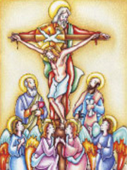 “Santissima Trinità”, illustrazione di Simona Aiolfi 2014.