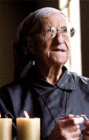 Madeleine Cinquin, Suor Emmanuelle, a 85 anni.