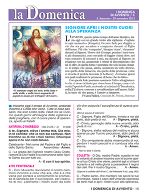 I DOMENICA DI AVVENTO / C