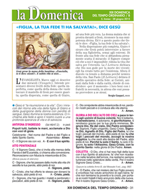 XIII DOMENICA DEL TEMPO ORDINARIO / B