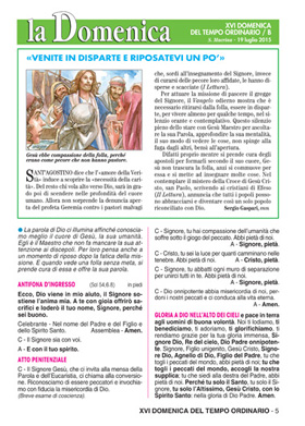 XVI DOMENICA DEL TEMPO ORDINARIO / B