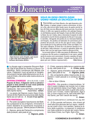 II DOMENICA DI AVVENTO / C