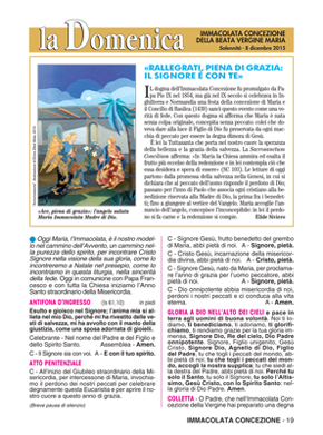 IMMACOLATA CONCEZIONE - 2015