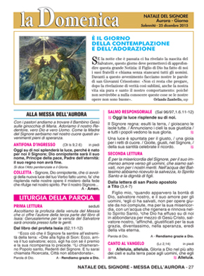 NATALE 2015 - Messa del giorno