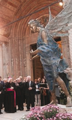 L’Angelo Blu dell’Accoglienza