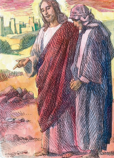 Gesù in cammino