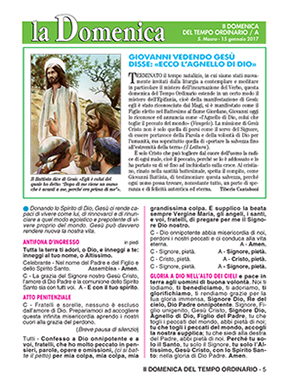 II DOMENICA DEL TEMPO ORDINARIO - 2017