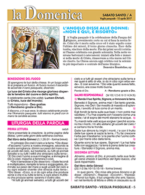 SABATO SANTO - 2017
