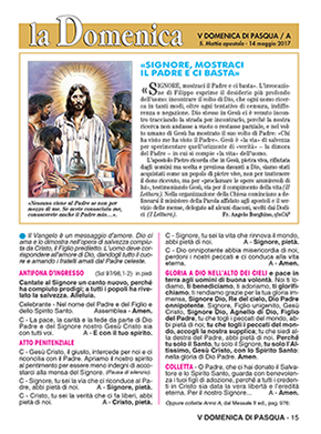 V DOMENICA DI PASQUA - 2017