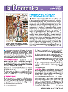 I DOMENICA DI AVVENTO - 2017