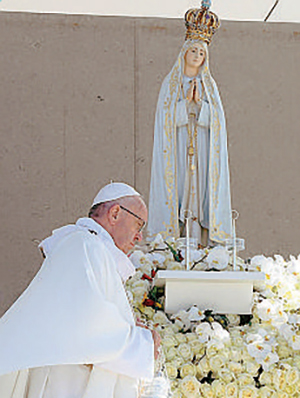 Papa Francesco a Fatima