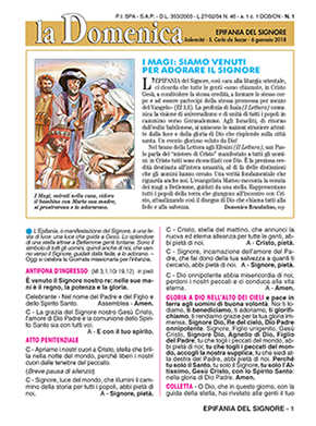 EPIFANIA DEL SIGNORE - 2018