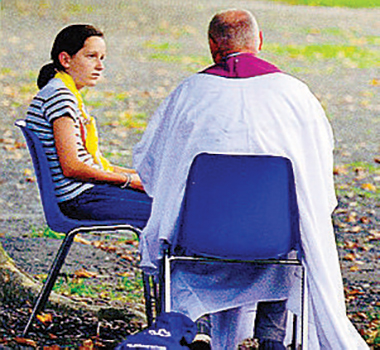 Una giovane si confessa