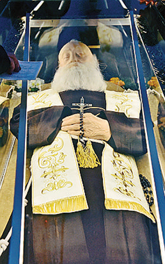 L’urna di San Leopoldo a Rijeka, Fiume (Croazia) 14-19 settembre 2017.