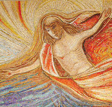 “Risurrezione”, di Arrigo Poz (2008). Santuario Madonna di Monte Berico, Vicenza. Per gentile concessione. Foto Alessandro Calegaro.