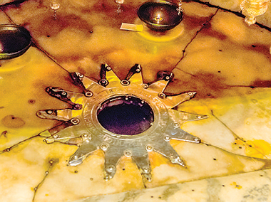 Grotta della Natività. Particolare