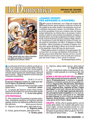 EPIFANIA DEL SIGNORE - 2019