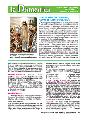 VII DOMENICA DEL TEMPO ORDINARIO - 2019