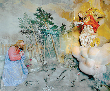 «Gesù nell’orto degli Ulivi», Cappella XXI, Santuario di Varallo Sesia (Vercelli).