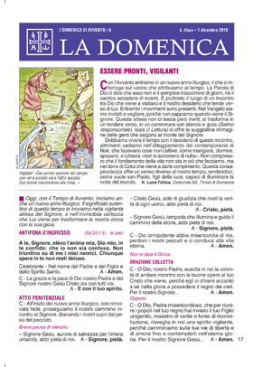 I DOMENICA DI AVVENTO / A