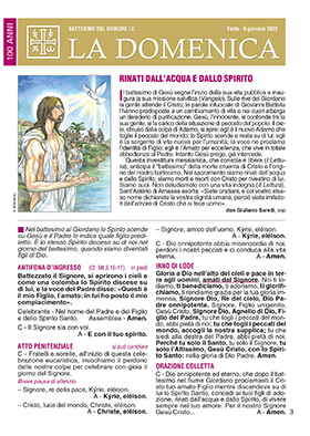 II DOMENICA DEL TEMPO ORDINARIO 2022