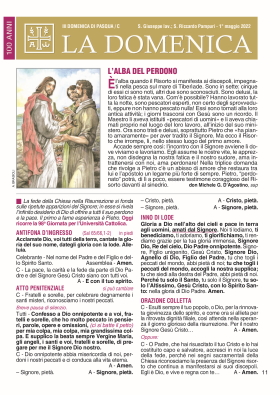 III DOMENICA DI PASQUA / C