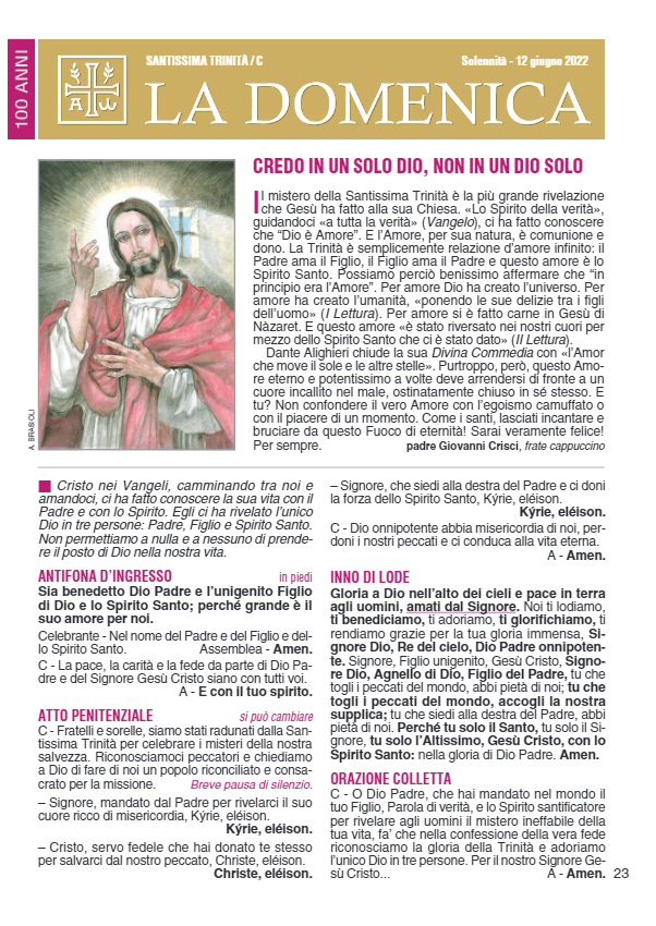 SANTISSIMA TRINITÀ / C