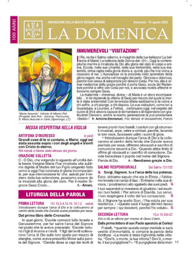 ASSUNZIONE DELLA BEATA VERGINE MARIA
