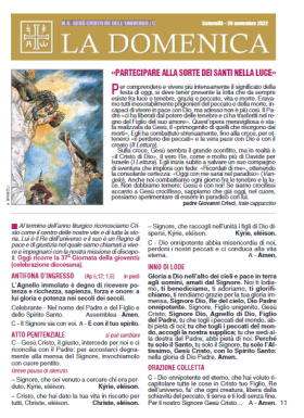 N.S. GESÙ CRISTO RE DELL’UNIVERSO / C