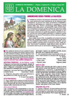 XII DOMENICA DEL TEMPO ORDINARIO/A