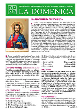 XIX DOMENICA DEL TEMPO ORDINARIO / B