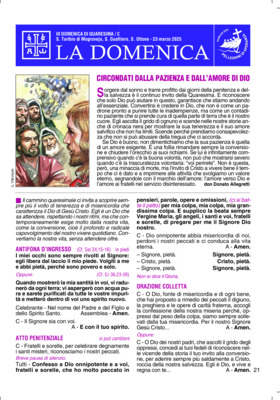 III DOMENICA DI QUARESIMA / C
