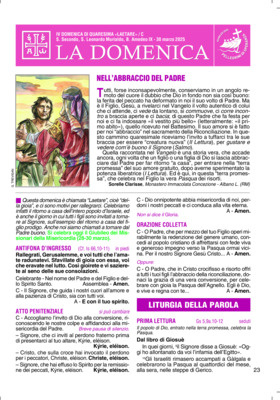 IV DOMENICA DI QUARESIMA / C