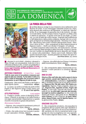XXVII DOM DEL T.ORDINARIO 2025