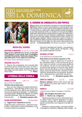 NATALE DEL SIGNORE 2025