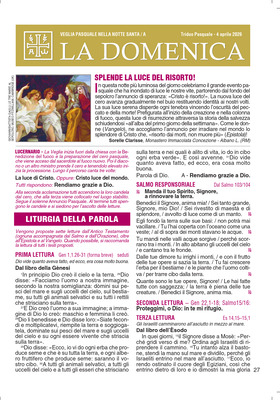 VEGLIA PASQUALE 2026